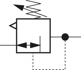 Präzisionsdruckregler - Eco-Line, 1150 l/min*, Baureihe 2, Druckregler, Präzisionsregler